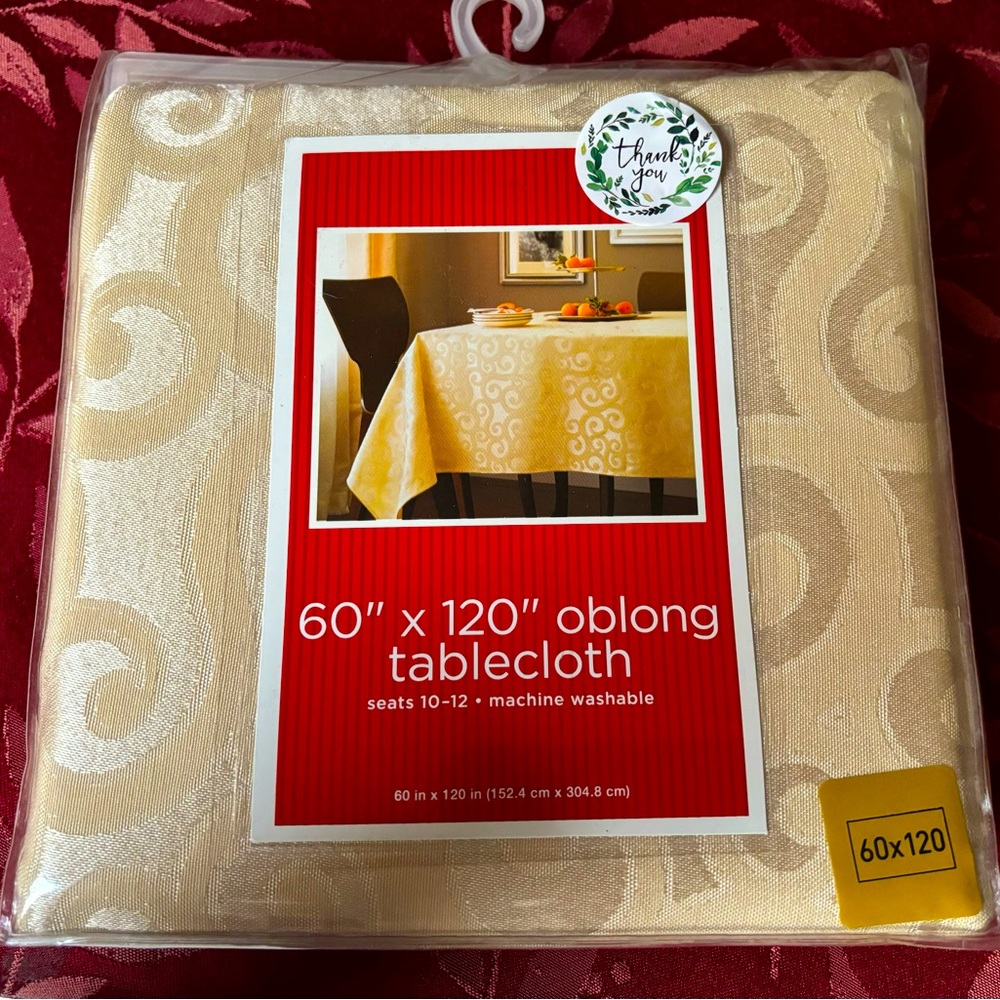 Oblong Tablecloth